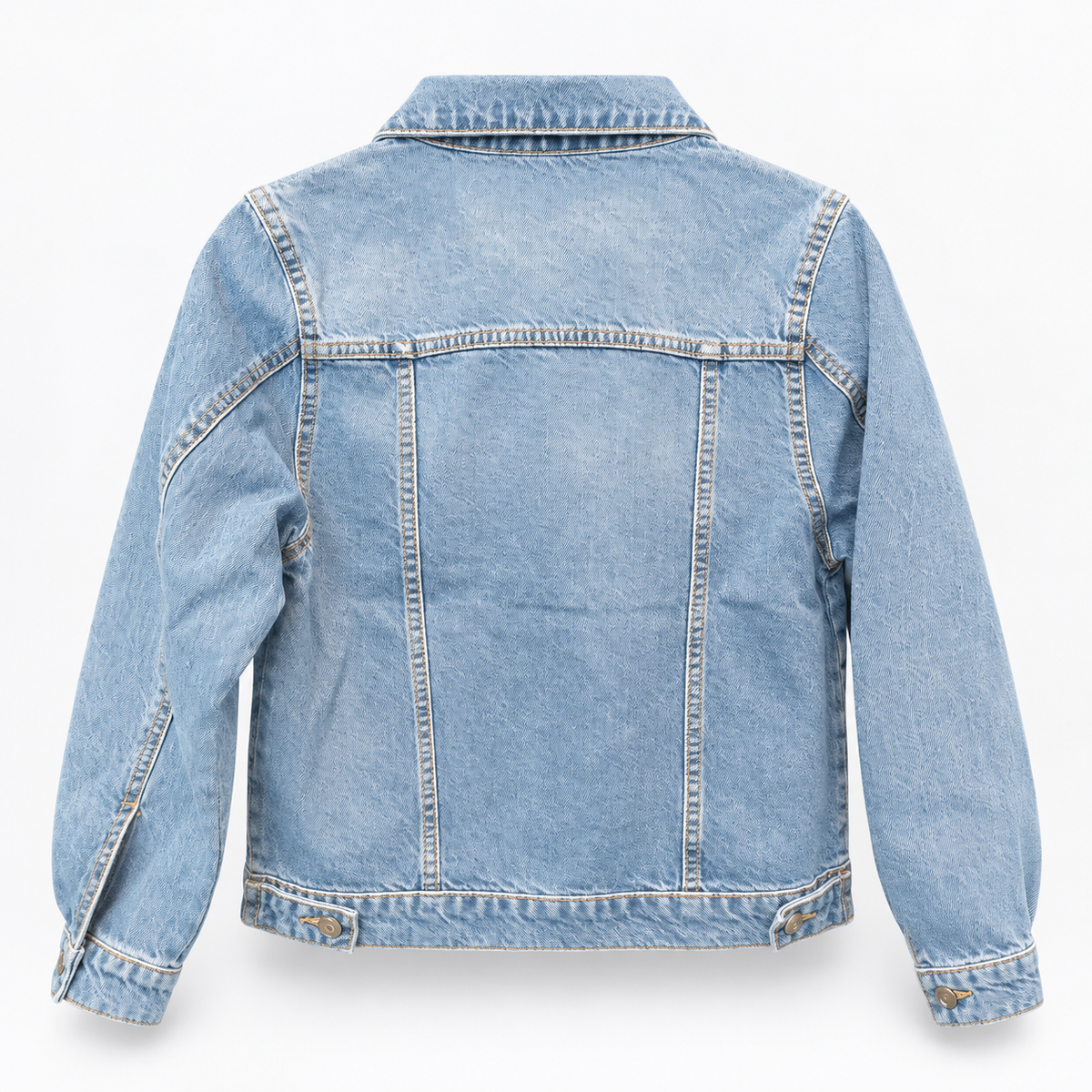 Light-Wash Denim Jacket