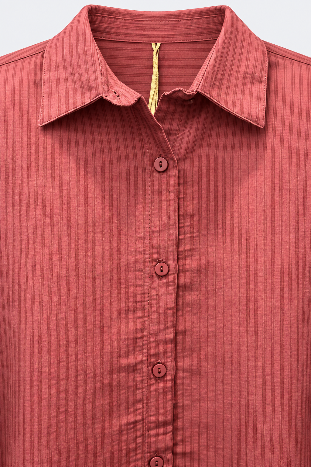Dusty Rose Striped Shirt