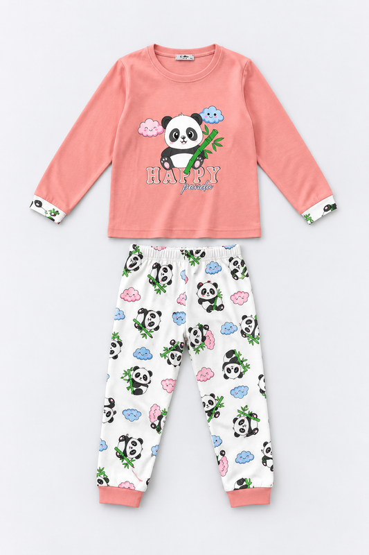 Happy Panda Pajama Set