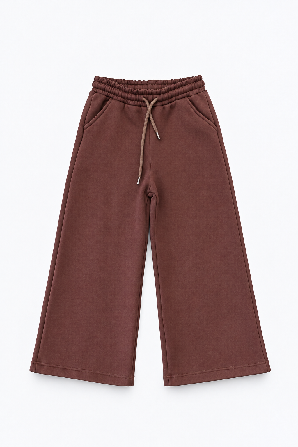 Cropped Jacket & Wide-Leg Pants Set