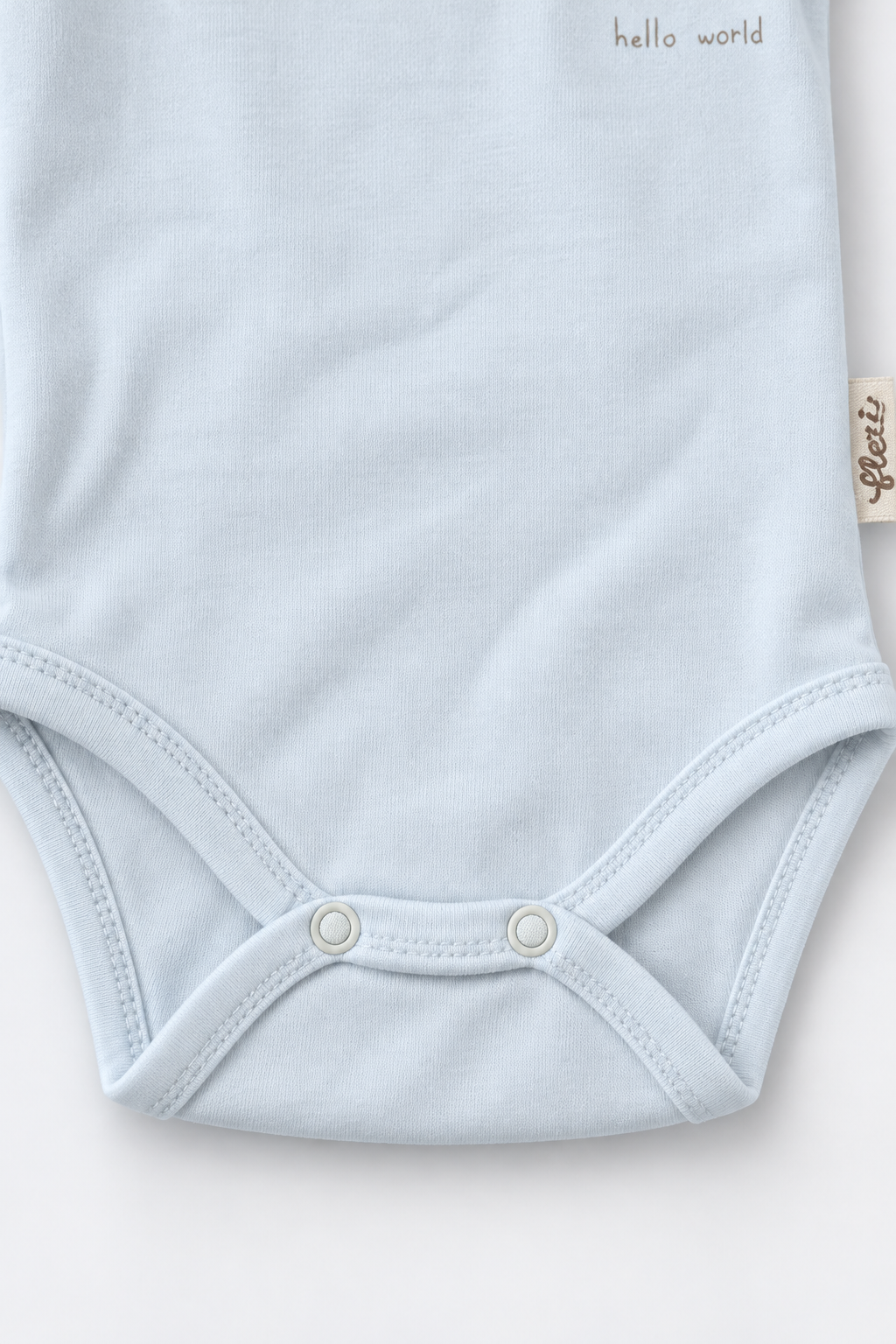 Baby Blue Hedgehog Three-Piece Set