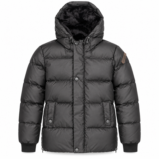 Faux-Fur Lined Puffer Jacket
