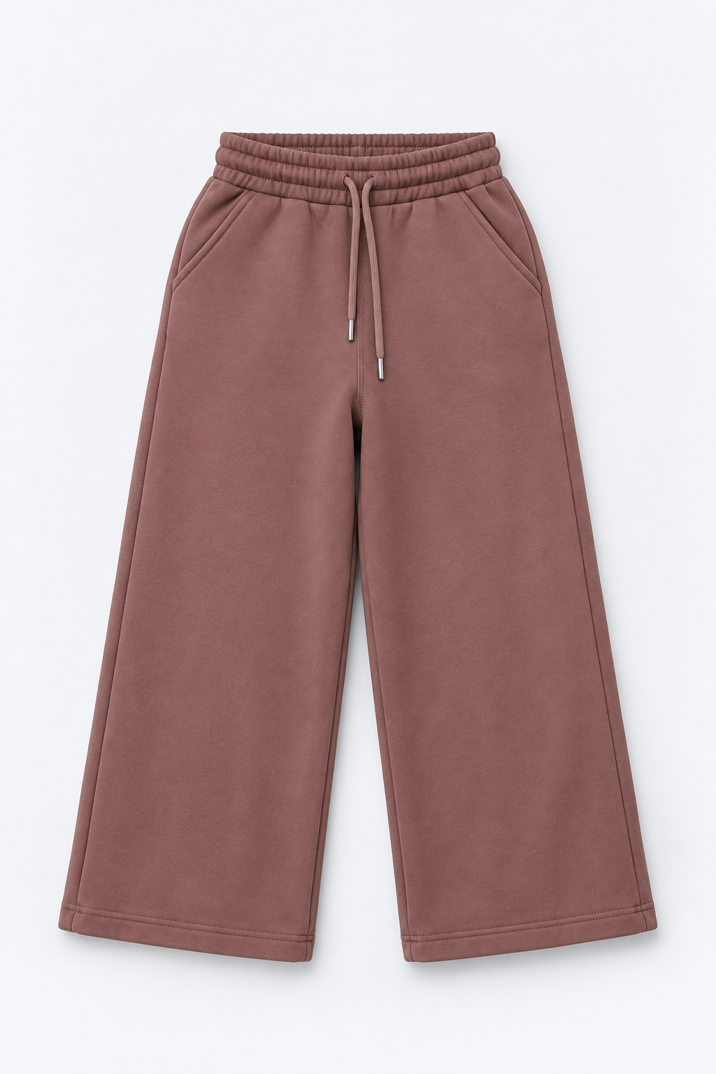 Cropped Zip-Up Tracksuit Set