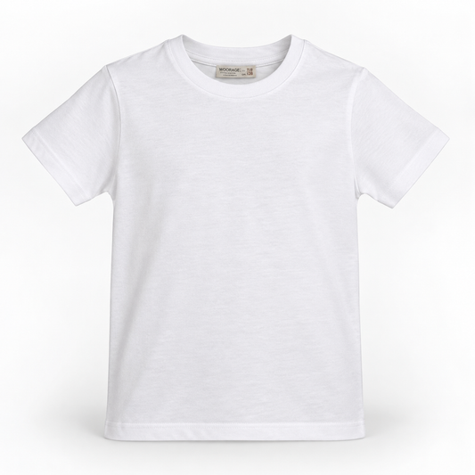 Basic White Cotton T-Shirt