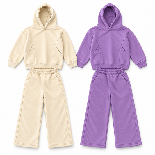 Hoodie & Straight-Fit Pants Set