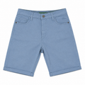 Kids Light Blue Stretch Bermuda Shorts