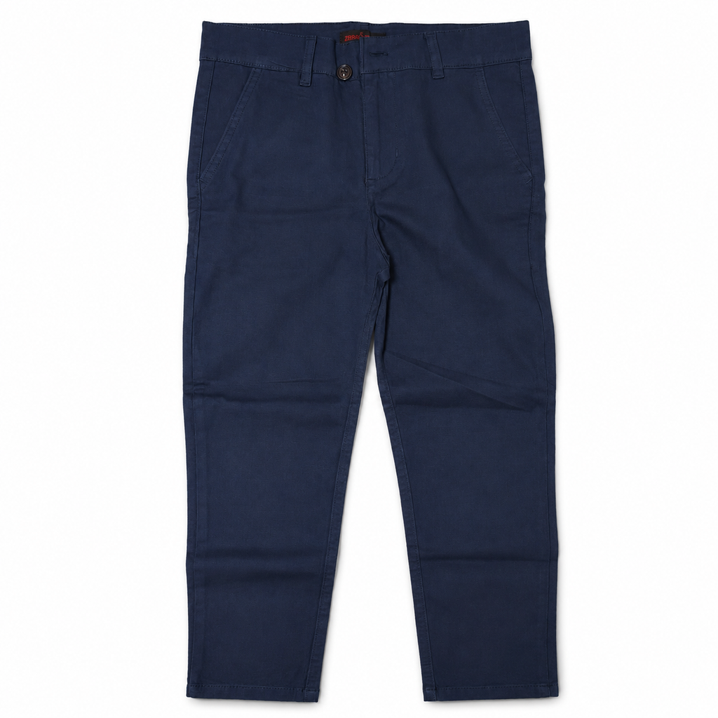 Boys Classic Chino Pants – Sky Blue, Beige & Navy
