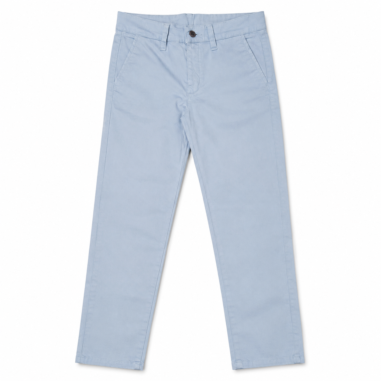 Boys Classic Chino Pants – Sky Blue, Beige & Navy