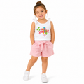 The "Fresh Summer" Tie-Shoulder Cotton Set