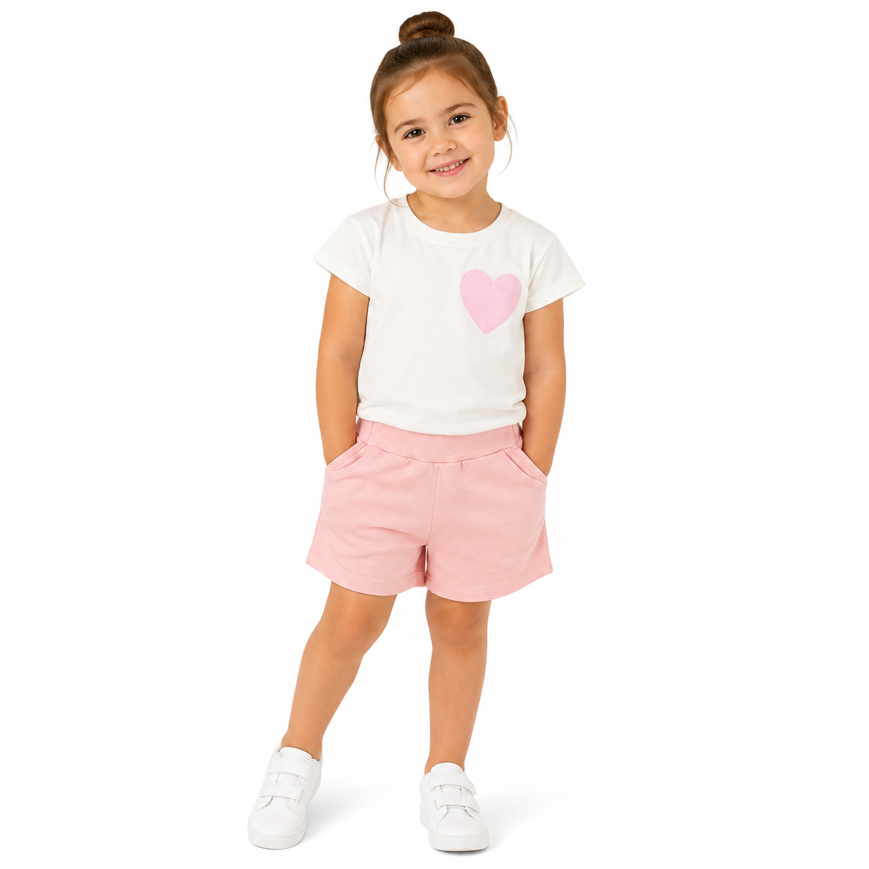 The Pastel Heart Premium Cotton Pajama Set