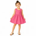 Blossom Pink Embroidered Dress