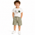 Boys' Drawstring Utility Cargo Shorts