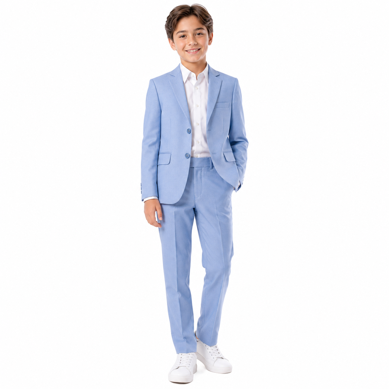 Boys' Tailored Two-Piece Formal Suit Set