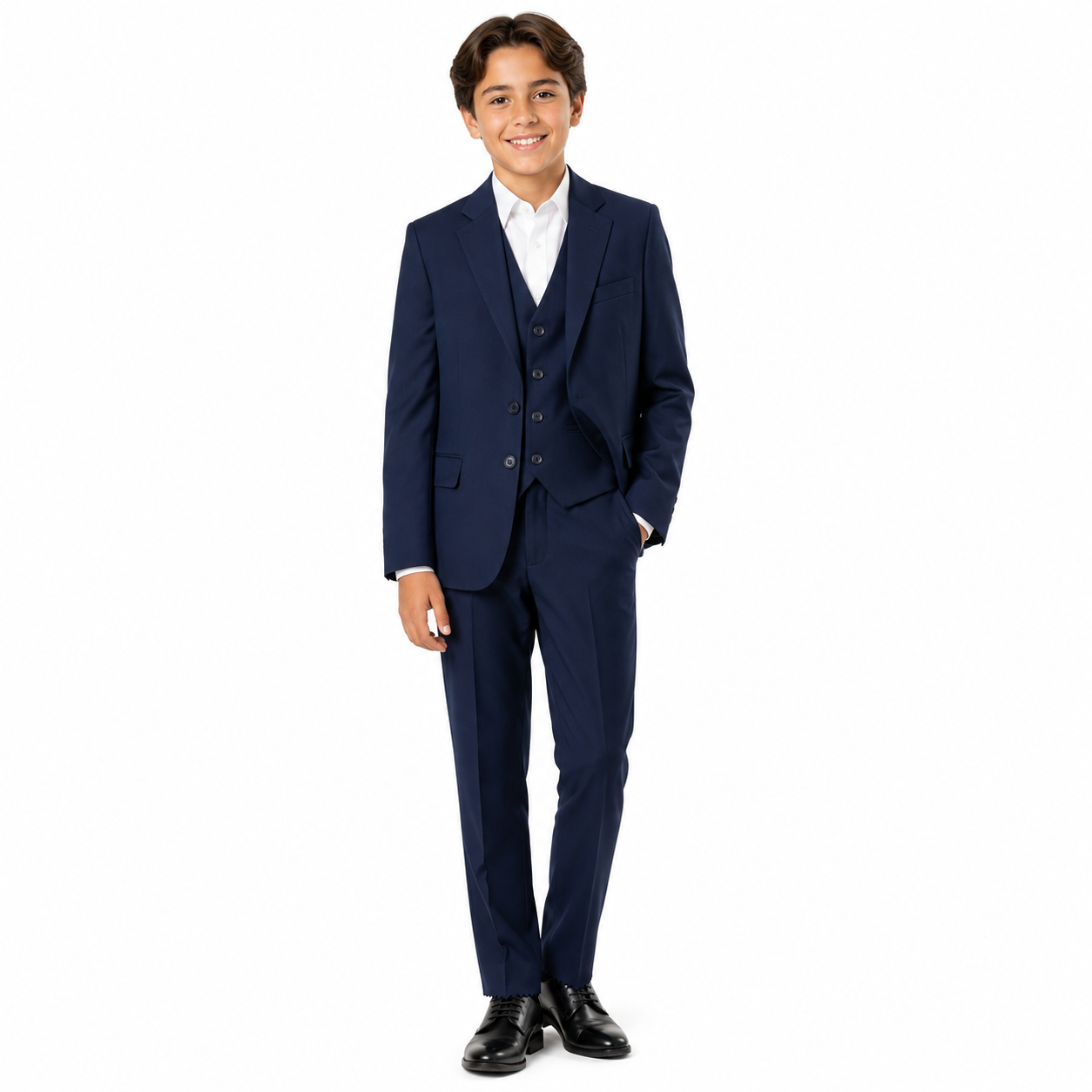 Boys' Premium Three-Piece Formal Suit Set