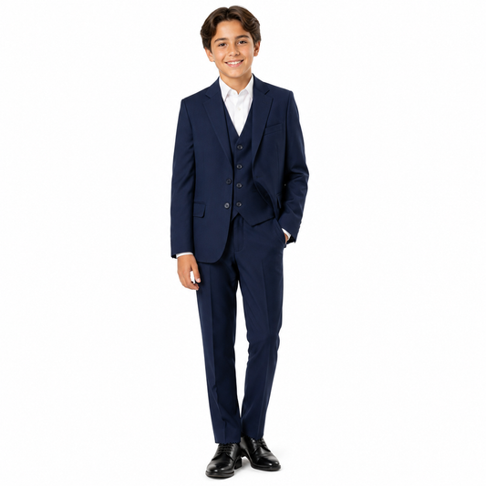 Boys' Premium Three-Piece Formal Suit Set