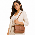 Yves Saint Laurent Classic Brown Crossbody Shoulder Bag