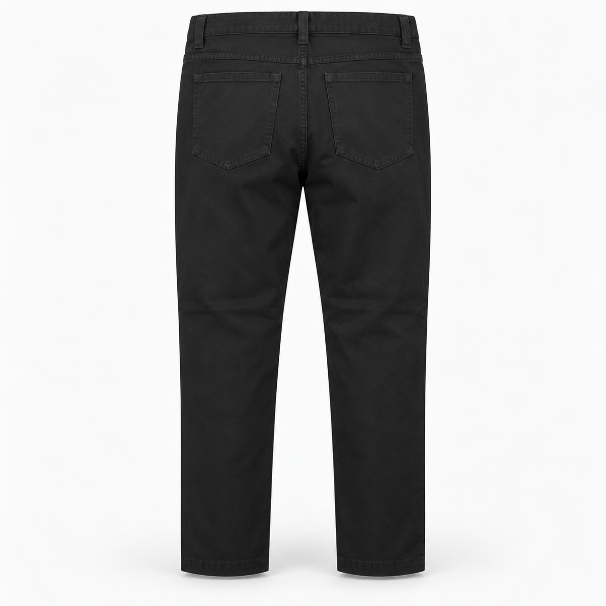 ISM - Black Straight-Leg Formal Pants