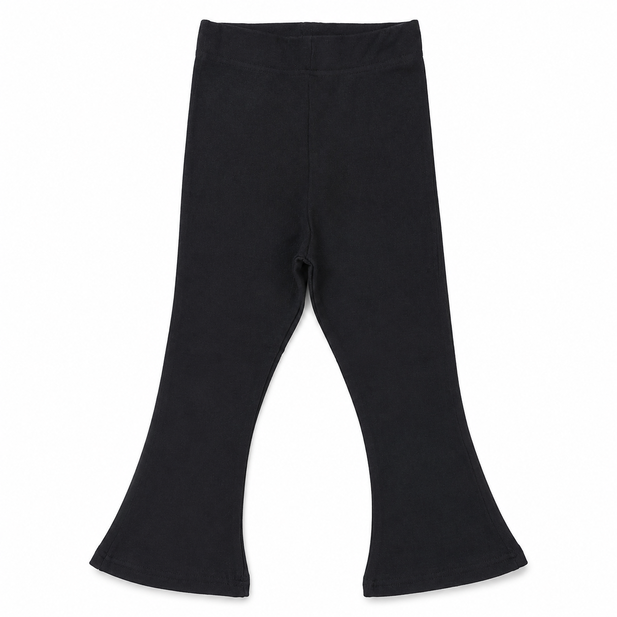 Girls' High-Waisted Flared Leggings