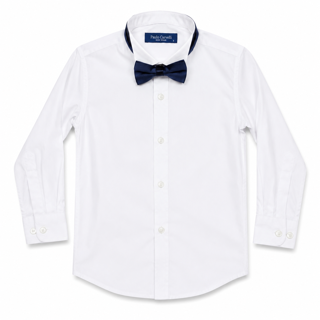 Kids' Formal Dress Shirt and Bowtie Set