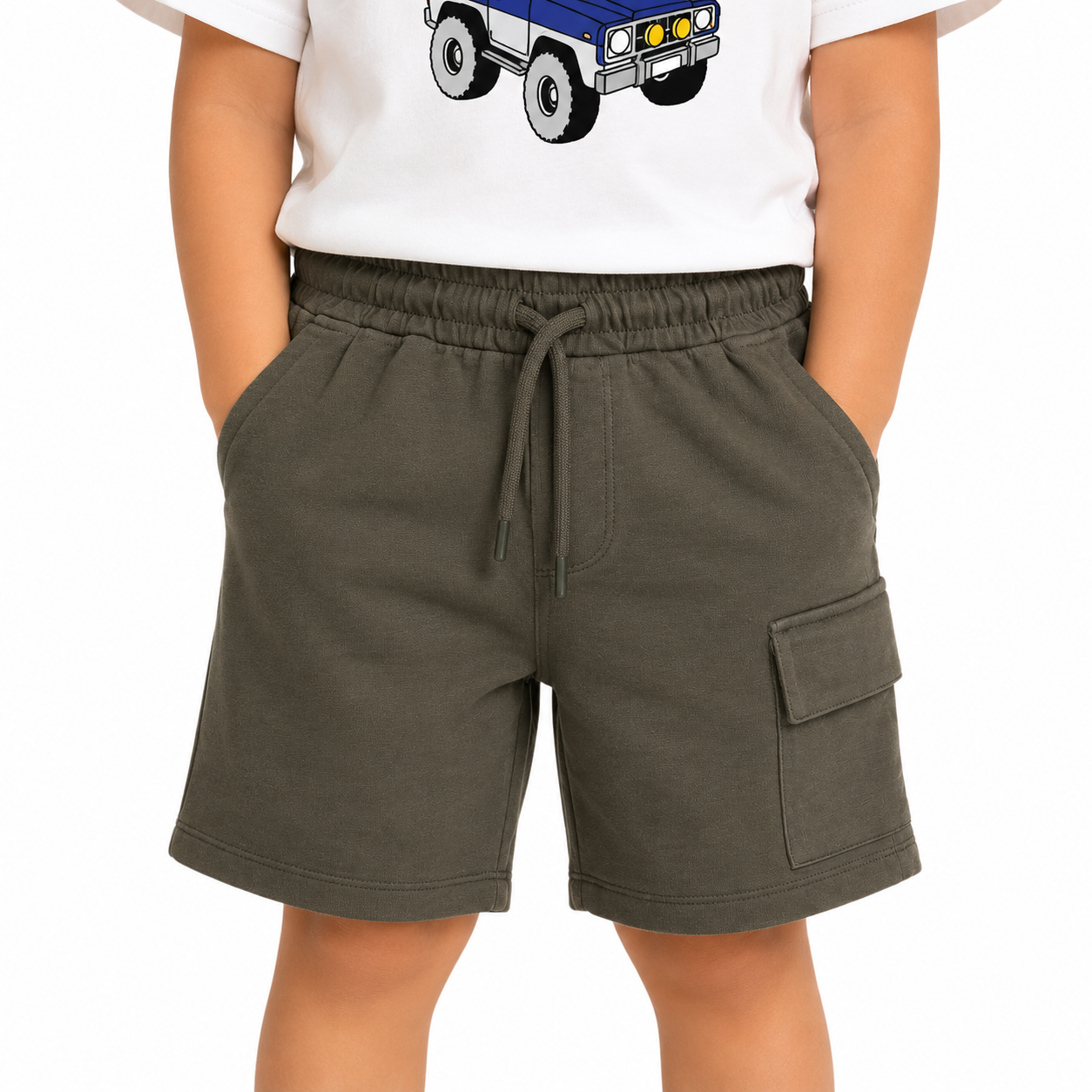 Kids Everyday Cotton Fleece Shorts
