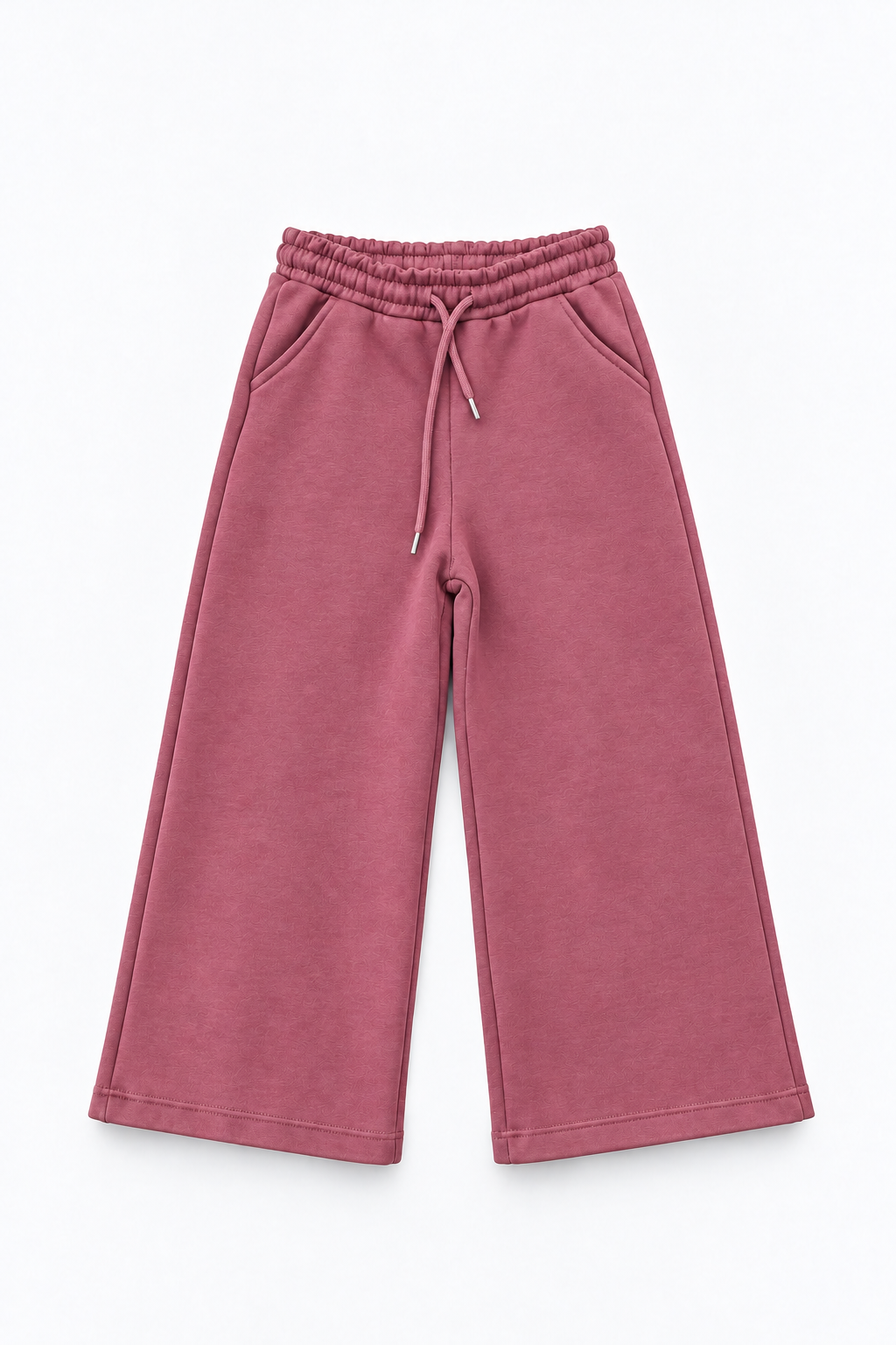 Cropped Jacket & Wide-Leg Pants Set