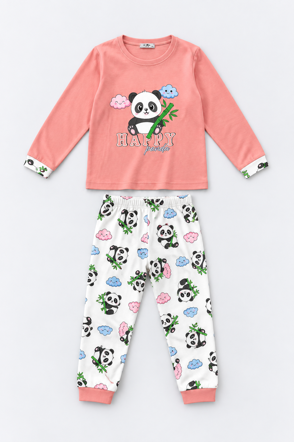 Happy Panda Pajama Set