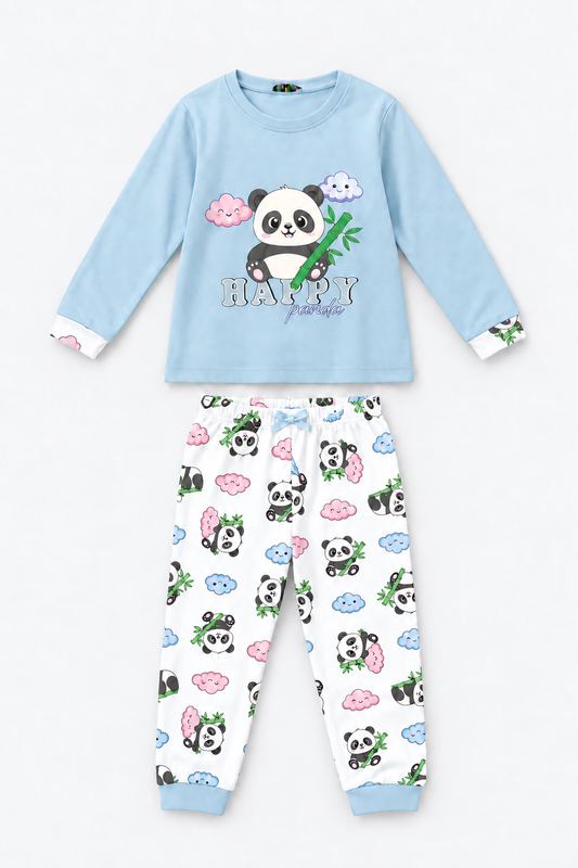 Happy Panda Pajama Set