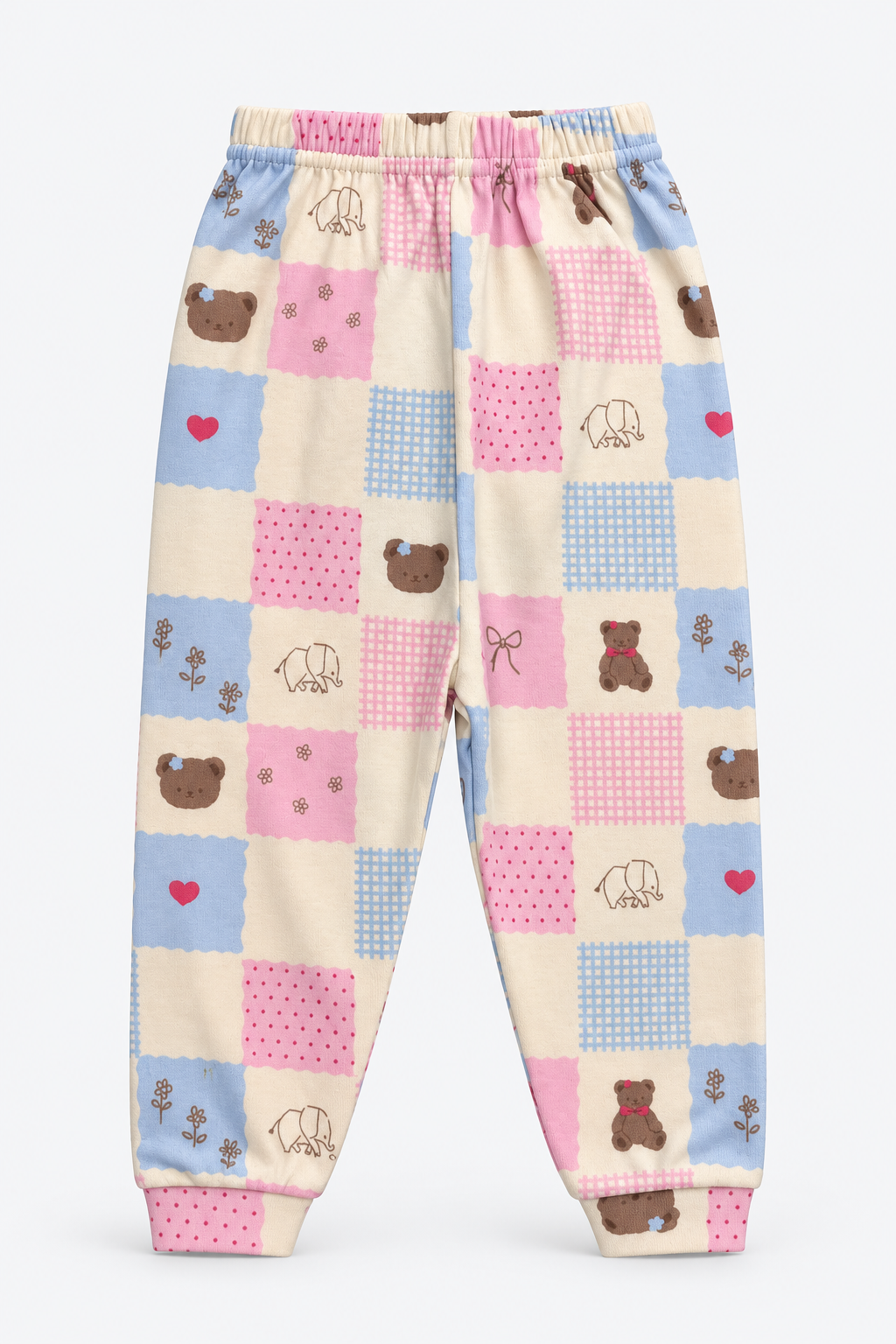 Pastel Patchwork Pajama Set