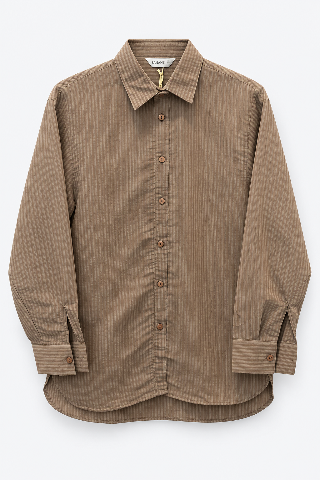 Dusty Rose Striped Shirt
