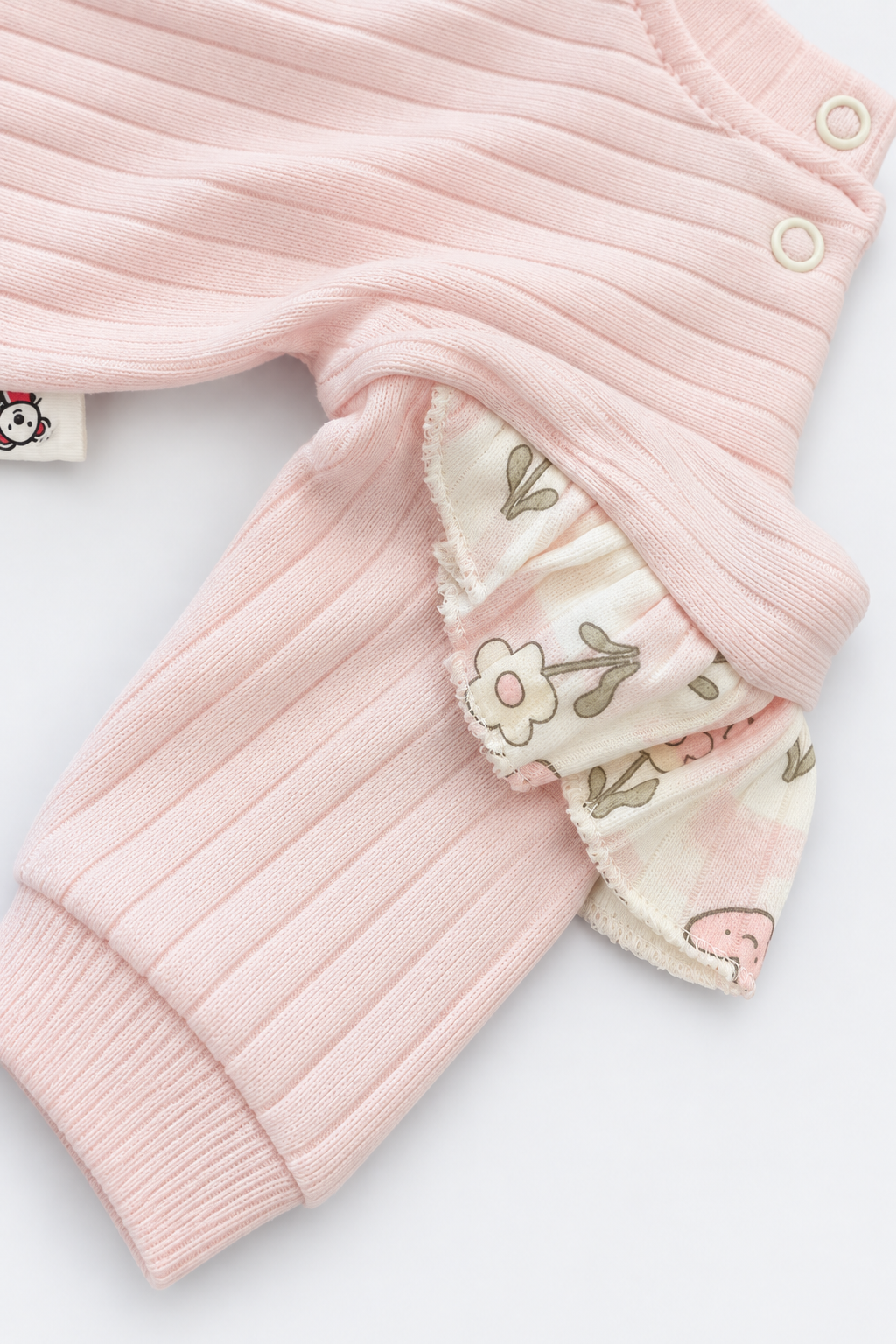 Baby Girl LOVE Floral Two-Piece Set