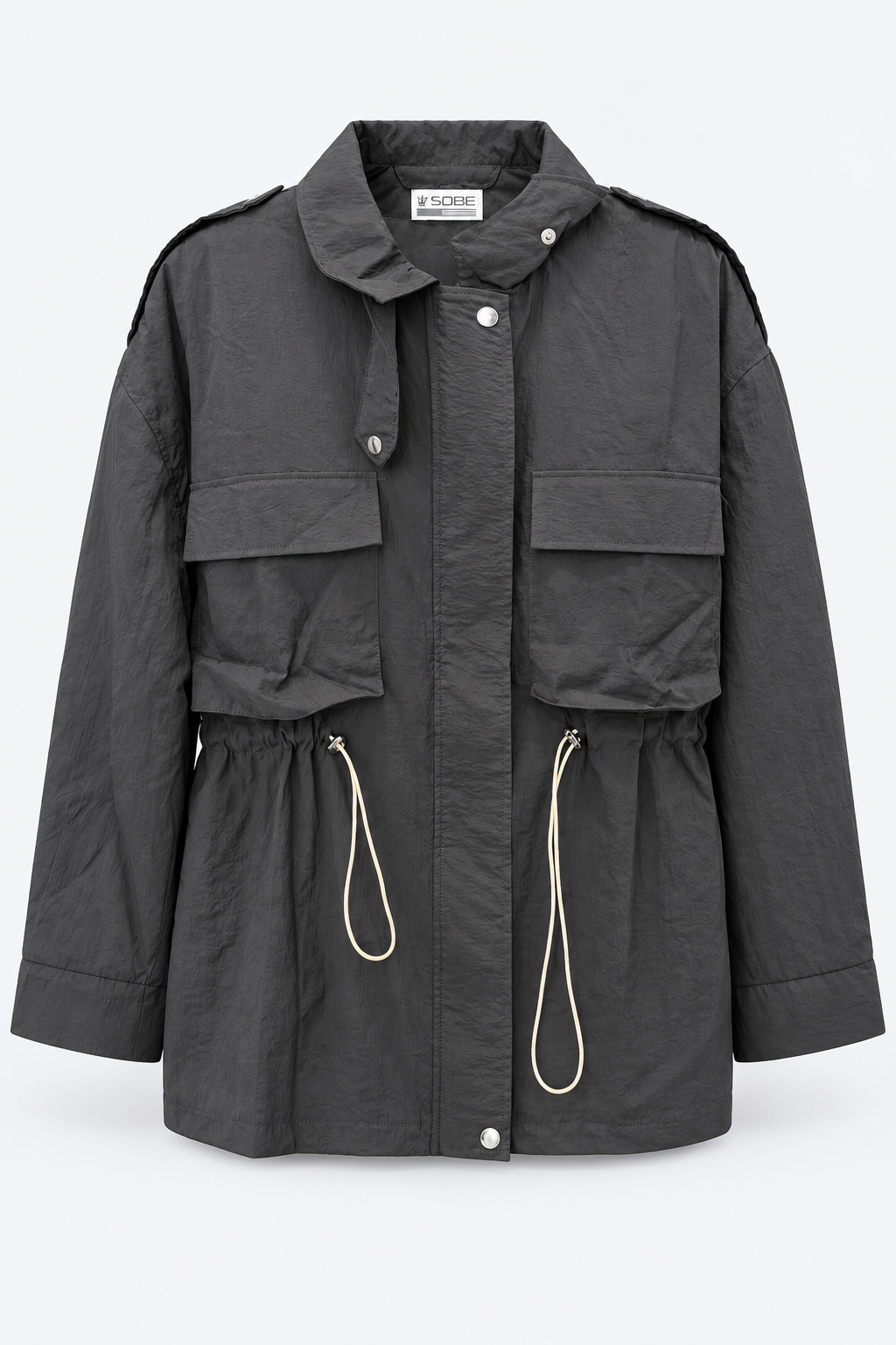 Charcoal Utility Jacket