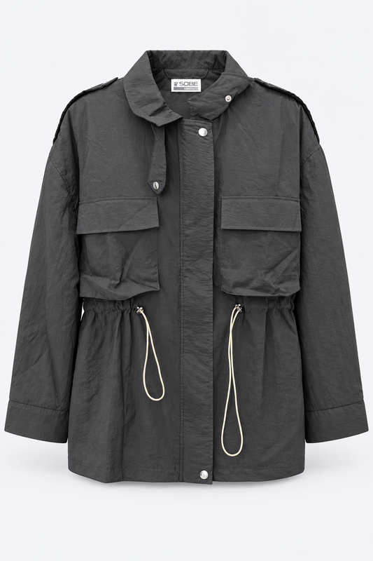 Charcoal Utility Jacket
