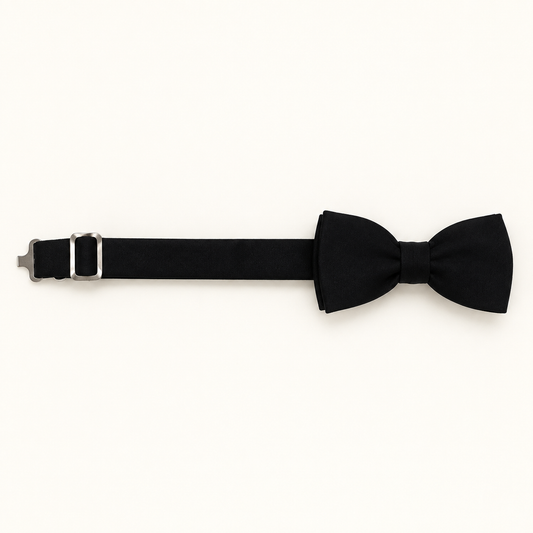 Classic Black Bow Tie