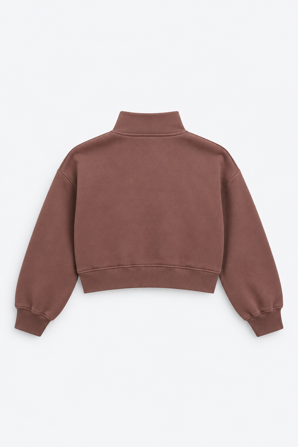 Cropped Zip-Up Tracksuit Set