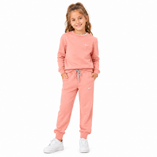Girls  Fleece Tracksuit Set